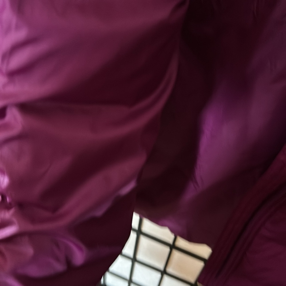 LANDS’ END down vest. Wom L. Pink/maroon - Picture 5 of 10